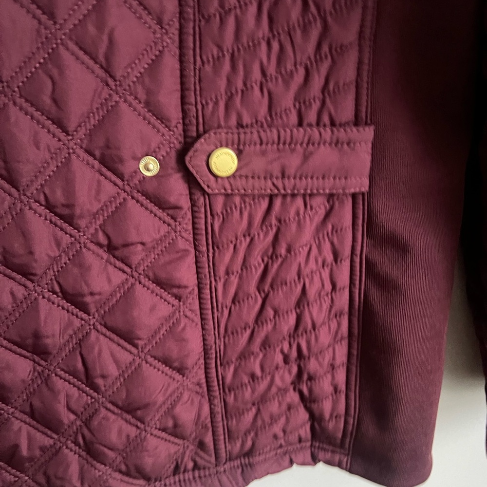 Weatherproof Quilted Burgundy barn Jacket L - Picture 5 of 15